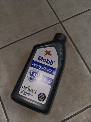 Mobil Full Synthetic Motor Oil 5W-30 1-Quart SAE-5W-30
