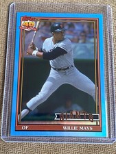 2021 Topps Archives Blue Foil Willie Mays #198 SSP /25
