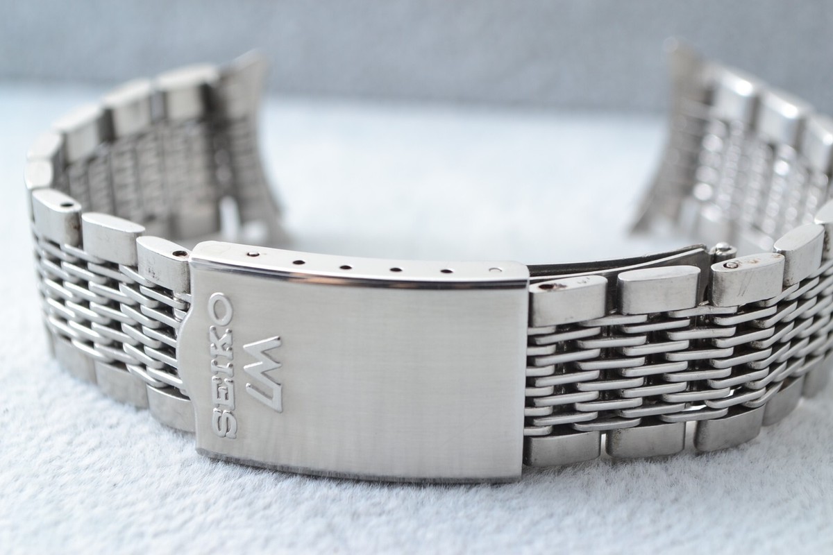 Seiko Load matic LM Genuine Stainless Steel Metal Bracelet