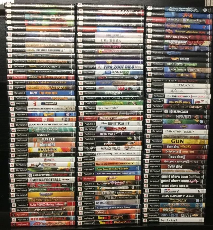 12 Playstation 2 PS2 Video Game Collection