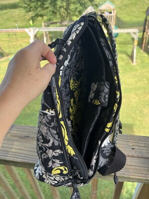 Vera Bradley Backpack W/ Laptop Compartment Floral Yellow  display picture 1