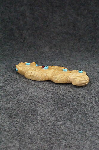 Rattlesnake Zuni Fetish Carving - Danette Laate - Picture 5 of 7