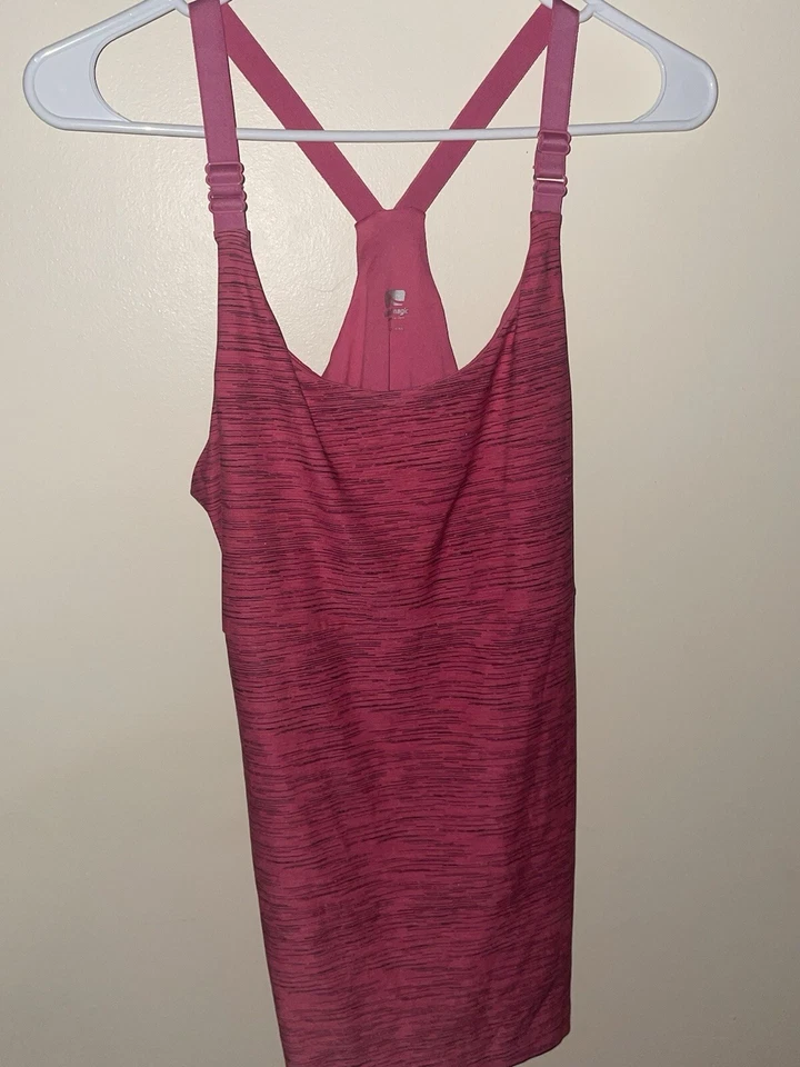 Camiseta sin mangas Marika Magic rosa fucsia jaspeada entrenamiento L OFERTA 4 CARIDAD❤️blt7m96 Foto 3 de 4