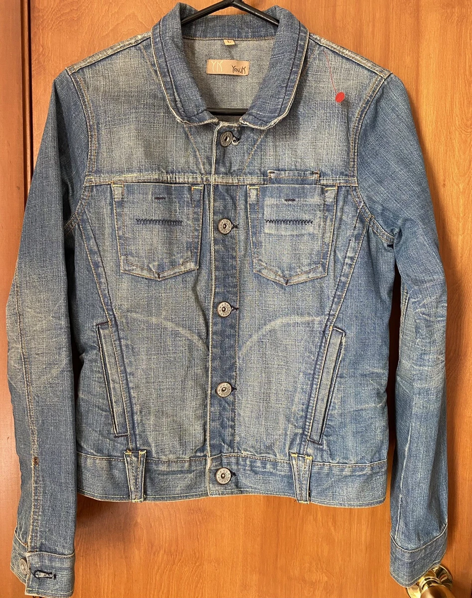 YanuK YK Women s Denim Jacket Size Large eBay