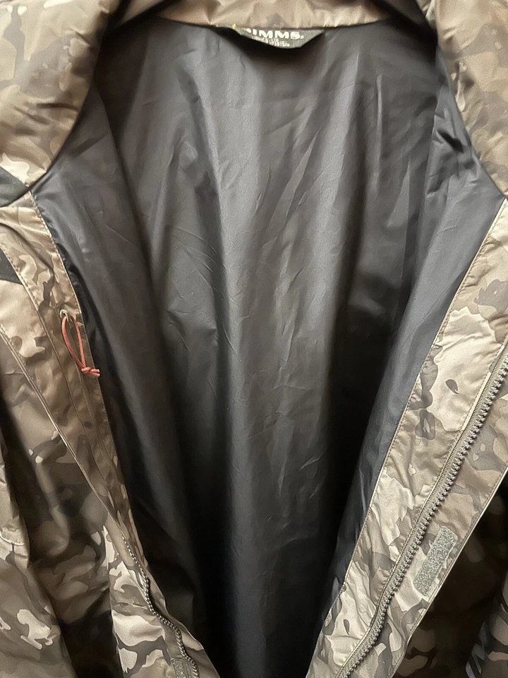 NWTS-2024-Simms Challenger Fishing Jacket - Regiment Camo Olive Drab 2X Large - Image 3 of 3