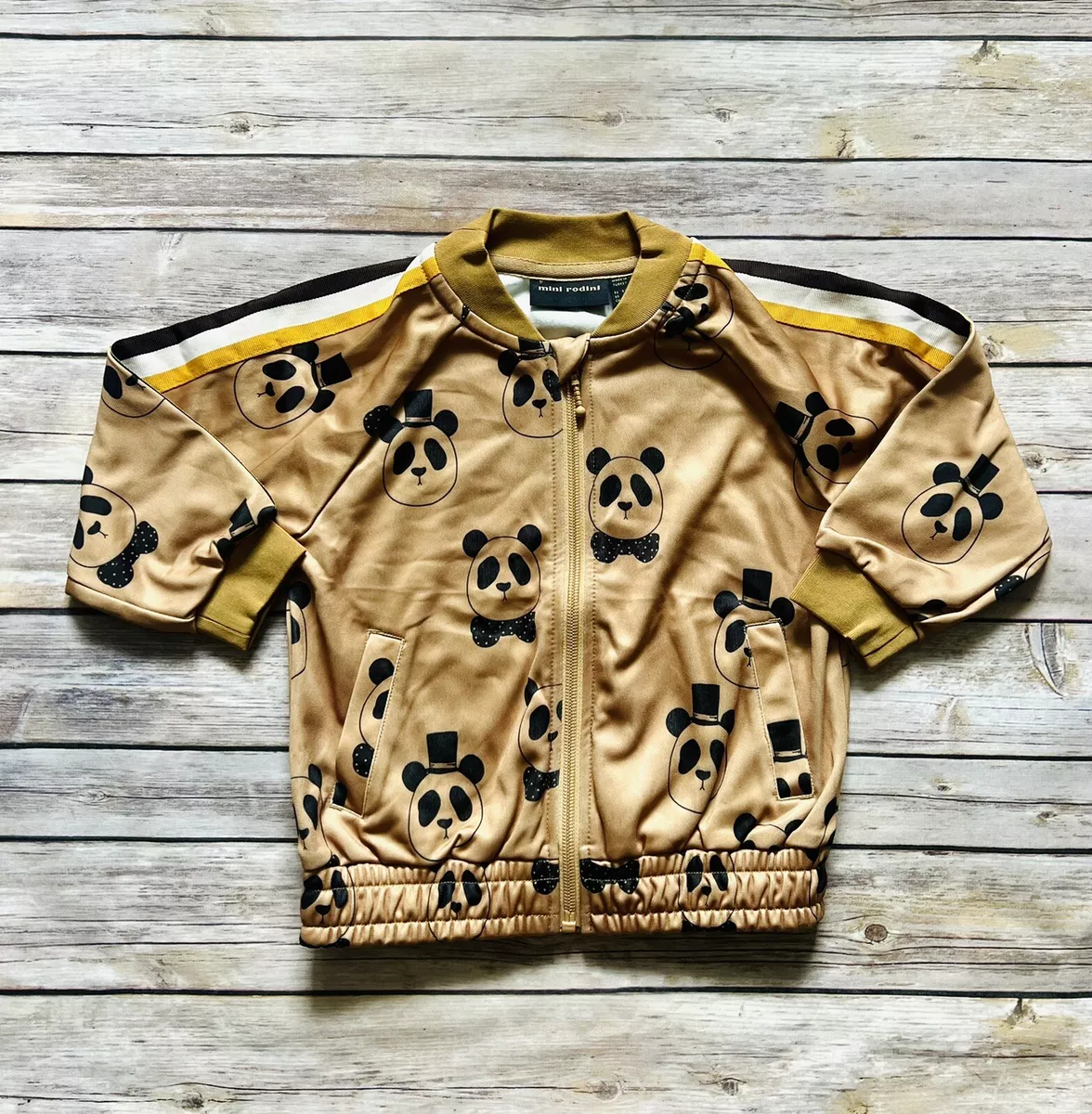 Mini rodini panda track jacket clearance