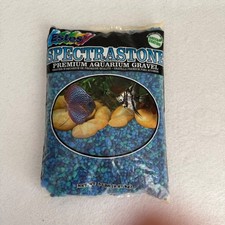 Aquarium Gravel Estes Spectrastone Blue Jean 5 lb Sealed Fish Tank Decor