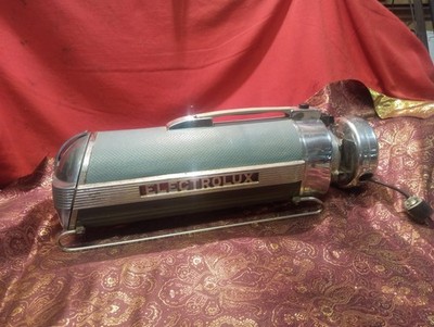 Vintage Electrolux Model 30 Canister Vacuum Cleaner With Slide Rails. Working.