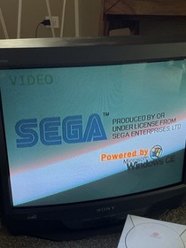 Sega Dreamcast Console Bundle  HKT-3020 w/ Controller- Tested Working