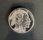 2003 1 troy ounce, .999 Fine Silver Bullion Round Indian Head/Bison Liberty