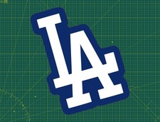 Los Angeles Dodgers Water Proof UV Safe Glossy Vinyl Decal / Sticker LA