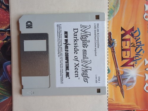 Might And Magic Darkside Of Xeen PC MS-DOS Big Box Original Release M285 - Picture 9 of 16