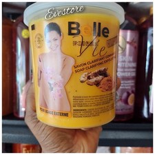 Jabón de cúrcuma Belle Vie Rich.  Jabón Exfoliante Tarro 670g. X 1