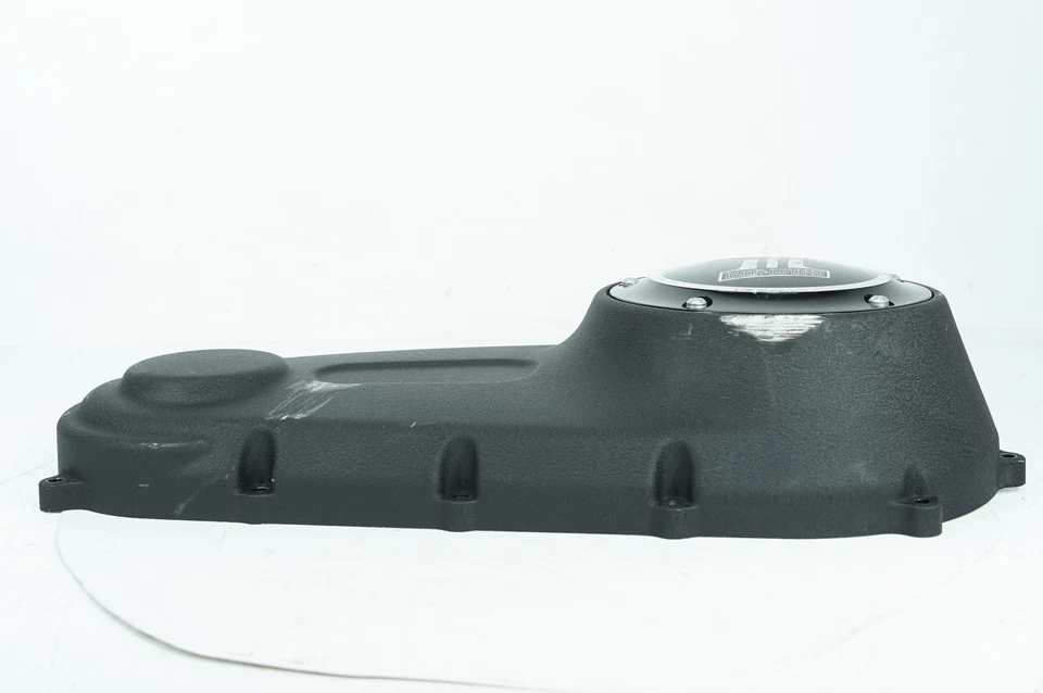 Harley Dyna Fat Bob 2009 FXDF fabricante de equipos originales cubierta de embrague primaria exterior rayada Foto 2 de 4