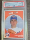 147404488 Nolan Ryan 1989 Baseball Card Magazine #45 Repli-Cards PSA 10