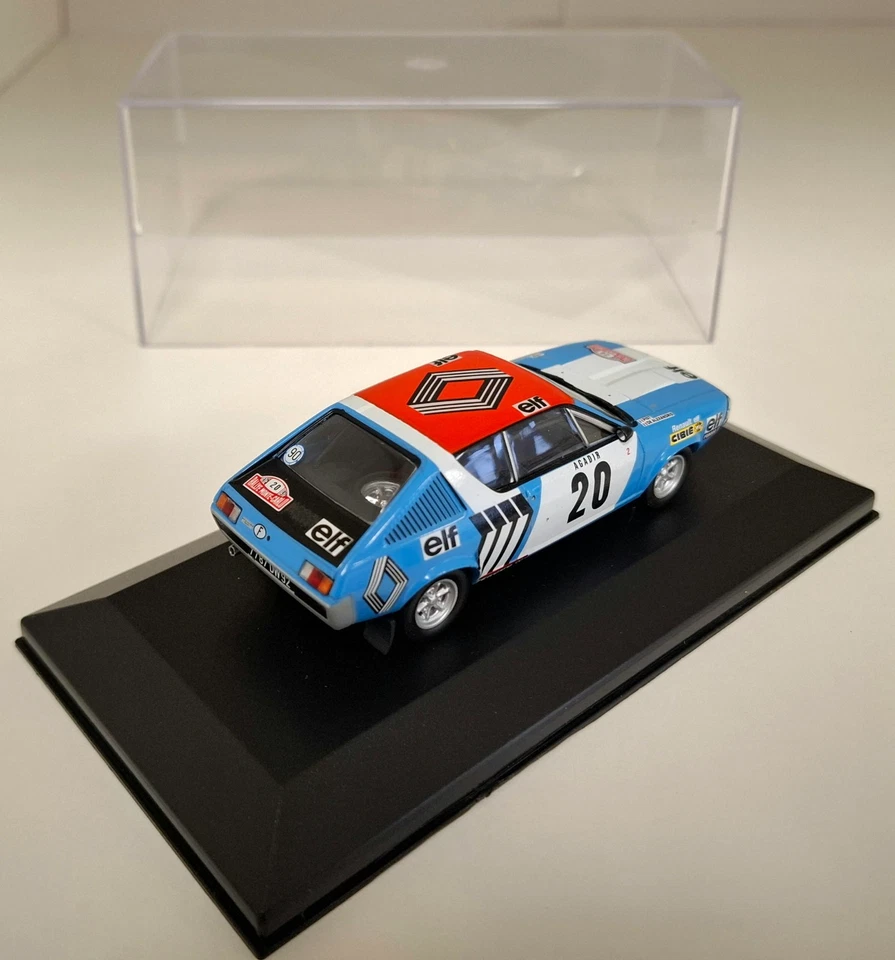 Renault 17 Gordini Monté-Carlo 1975 1/43 IXO Scatola Vetrina - Immagine 2 di 3