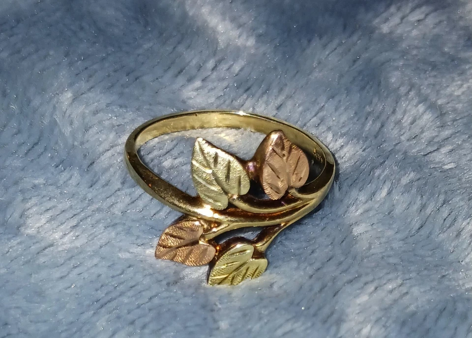 Blackhills золото 10k браслет и кольца комплект размер 7 - Изображение 4 из 4