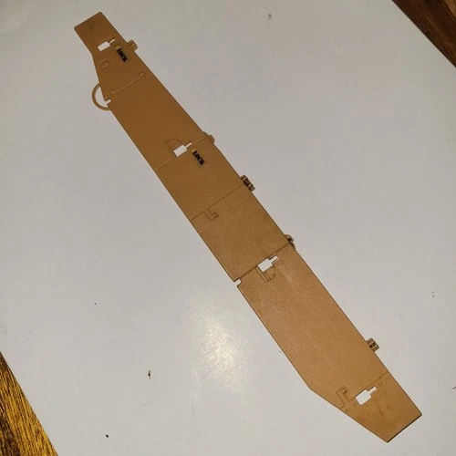 1985 Gi Joe Mauler MBT Tank Bogie Left Side Skirt Original Vehicle Part