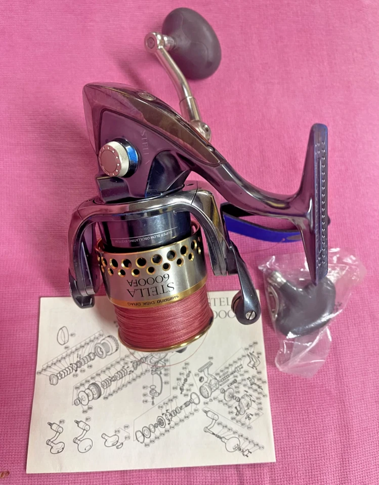 Mulinello "STELLA 6000FA" Shimano - Immagine 2 di 4