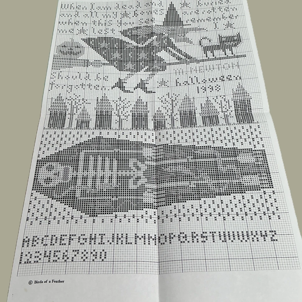 Birds of a Feather REMEMBER ME ON HALLOWEEN Counted Cross Stitch Pattern HOL802 - Image 4 of 4