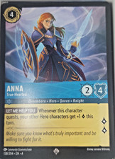 Lorcana Anna True-Hearted #138 Card Game TCG CCG Disney Frozen