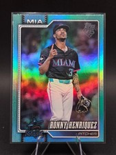 2026 Topps Series 1 - Ronny Henriquez #290 Aqua Rainbow Foil