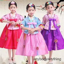 Traditional Korean Dance Costumes Hanbok Dress Performance Asian Clothes Outfit