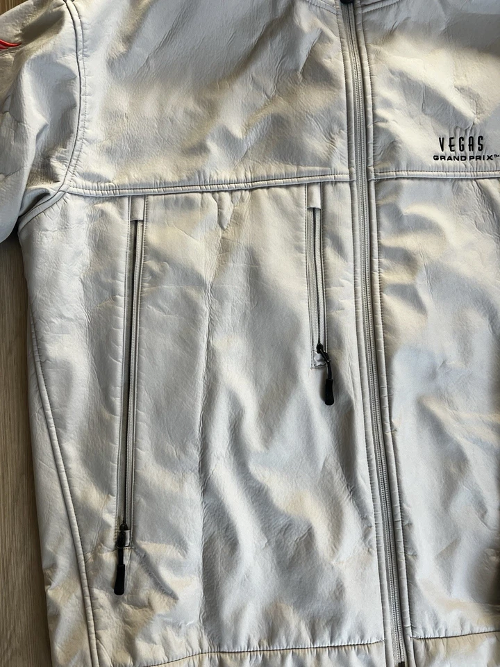 Chaqueta con cremallera Antigua Vegas GrandPrix Raceway para hombre Foto 3 de 4