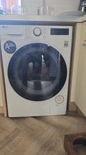 LG AI DD 13kg Front Load Freestanding Washing Machine White Wi-Fi Google