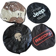 X4 Jeep Spare Tire Covers 31 Inches Recon Camo Punisher Paul Baileys Pvc