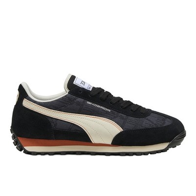 PUMA Porsche Legacy Easy Rider Lace Up  Mens Black Sneakers Casual Shoes 3090880