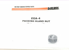 Devilbiss Automotive Refinishing Ega-4 Packing Gland Nut - 190082