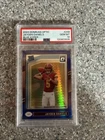 2024 Panini Donruss Optic Rated Rookie Jayden Daniels #248 Blue Hyper Prizm (RC)