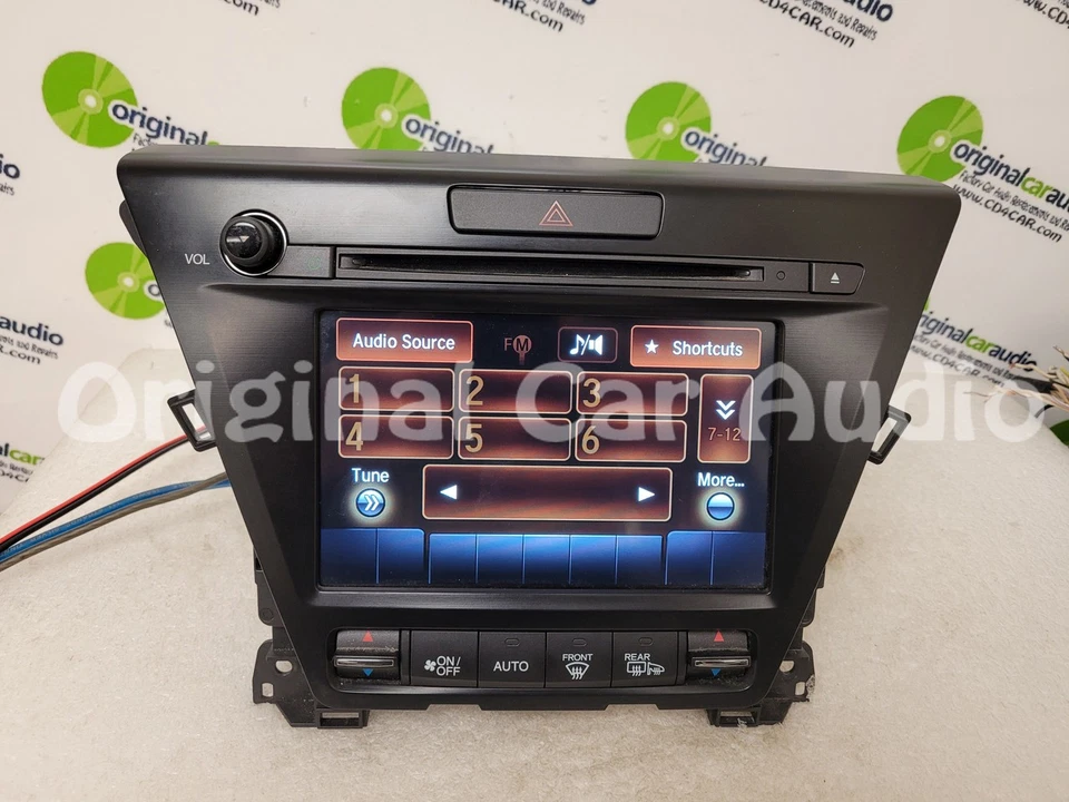 Receptor de radio multimedia con pantalla táctil Acura MDX 2016-2017 OEM CD AM FM único Foto 3 de 4