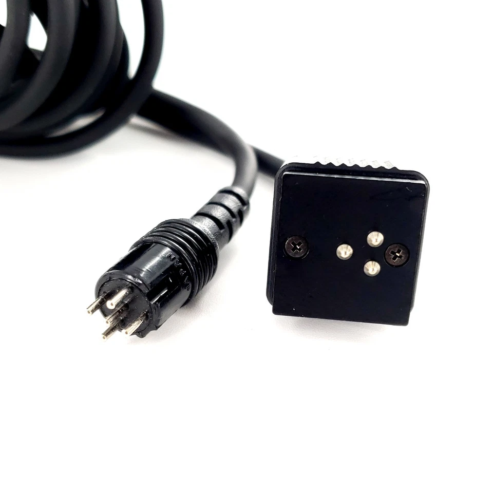 Genuine Pentax 4P Synchro Cord D 5M 37346 w/ Box OEM - Image 3 of 4