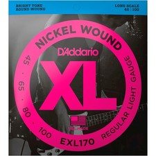 D'Addario EXL170 XL Long Scale Bass Strings 45-100 