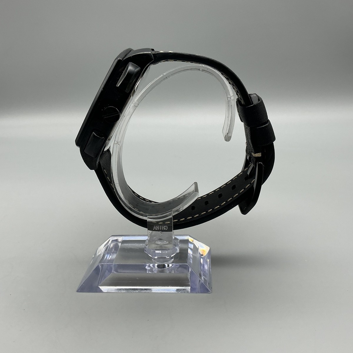 Armani Exchange Mens Watch 44mm Black Dial Chronograph AX1174 New Battery Armani Exchange Men main image 3