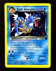 2000 Pokemon DARK GYARADOS Team Rocket Set HOLO RARE Unlimited Edition Card 8/82