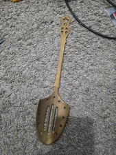 Handmade 15” Brass Kitchen Spatula/ Skimmer Cooking Utensils Kitchen Equipment