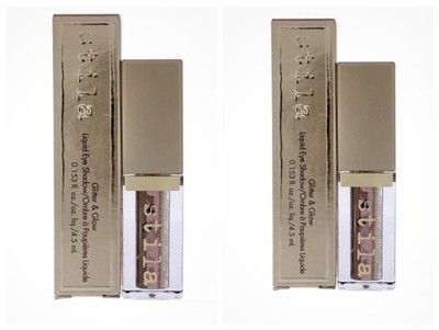 2 Pack Stila Glitter & Glow Liquid Eye Shadow Wanderlust .153 oz Eyeshadow