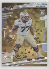 2022 Panini Prestige Rookies Xtra Points Astral Zion Johnson #381 0u3