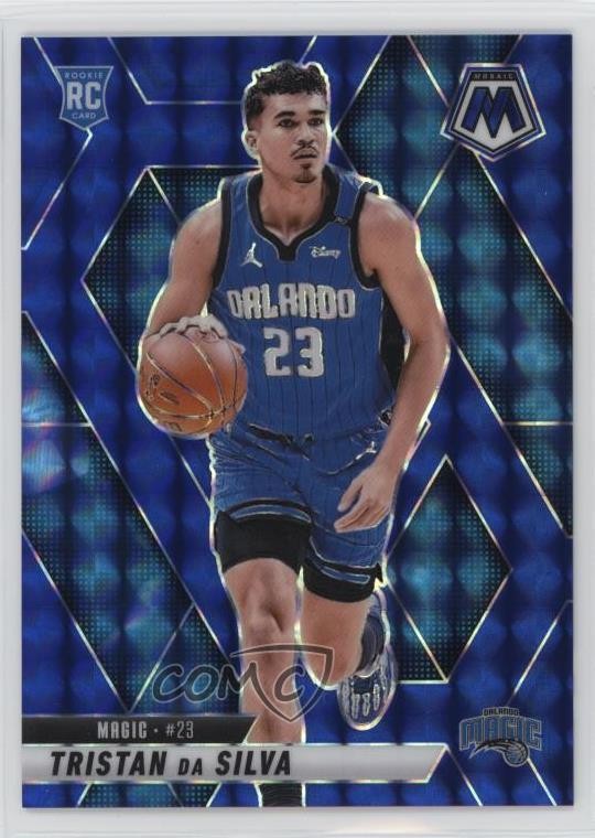 2024-25 Panini Mosaic Rookies Blue Prizm 61/199 Tristan da Silva #230 00k7