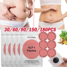 30~180 Patches Weight-loss GLP-1 Patches Slimming Patches Weight Management Tool
