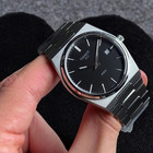 Tissot Mens Classic PRX/316L Black Stainless Steel 40mm Watch T137.410.11.051.00