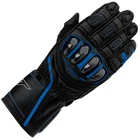 RST S1 Leather Black Grey Neon Blue