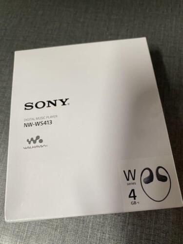 Sony NW-WS413BM Waterproof Sports Wearable MP3 Player Black JAPAN NEW F/S - Picture 1 of 1