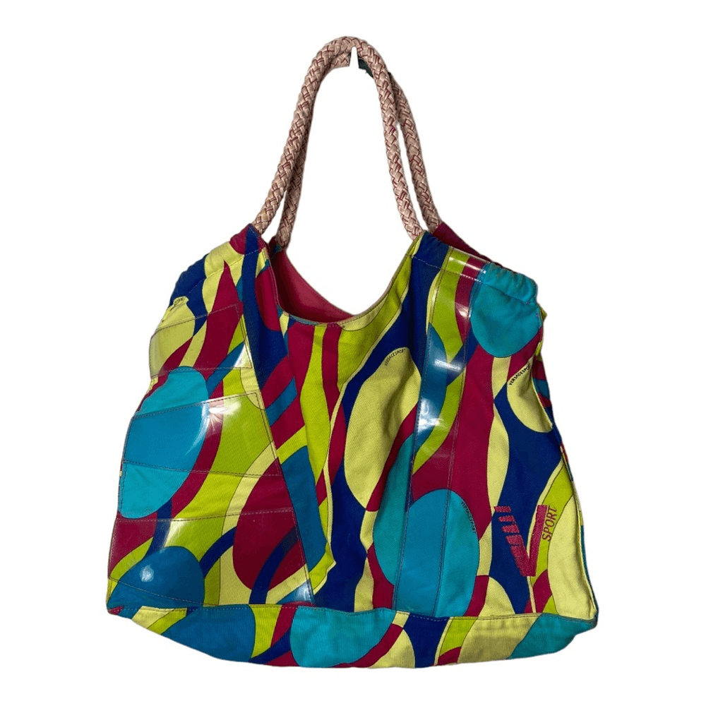Versace Sport vintage Colorful tote shoulder bag