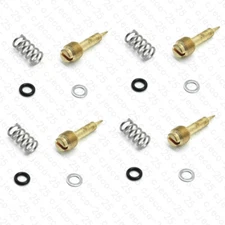 Pack of 4 Carb Fuel Air Mixture Screw Set for SUZUKI Offroad/Dualsport DR650SE