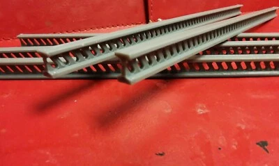 SR-3D 5 x I Beam Girders Railway Model Scenery. Bridge Supports. 3 D Printed 00 Gauge