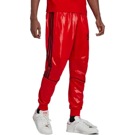 red adidas joggers mens